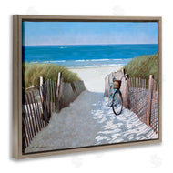 Zhen-Huan Lu | Beach Pathway and Bicycle
