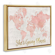Sue Schlabach | Going Places Girl's Map