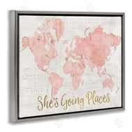 Sue Schlabach | Going Places Girl's Map