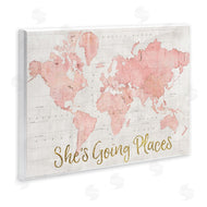 Sue Schlabach | Going Places Girl's Map