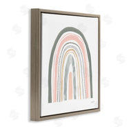 Courtney Prahl | Pink Abstract Pattern Rainbow