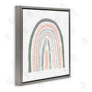 Courtney Prahl | Pink Abstract Pattern Rainbow