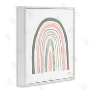 Courtney Prahl | Pink Abstract Pattern Rainbow