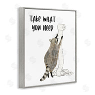 Victoria Barnes | Take What You Need Racoon