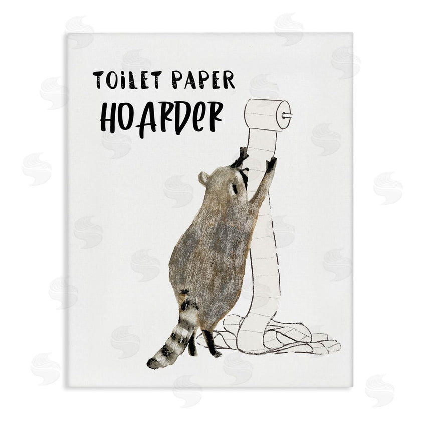 Victoria Barnes | Toilet Paper Hoarder Racoon