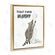 Victoria Barnes | Toilet Paper Hoarder Racoon