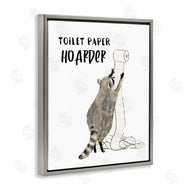 Victoria Barnes | Toilet Paper Hoarder Racoon