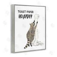 Victoria Barnes | Toilet Paper Hoarder Racoon
