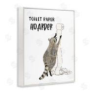 Victoria Barnes | Toilet Paper Hoarder Racoon