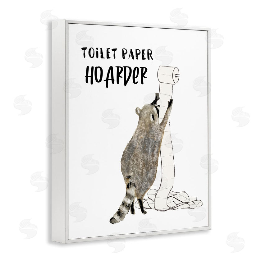 Victoria Barnes | Toilet Paper Hoarder Racoon