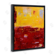 Erin Ashley | Red Yellow Block Horizon Line