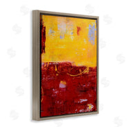 Erin Ashley | Red Yellow Block Horizon Line