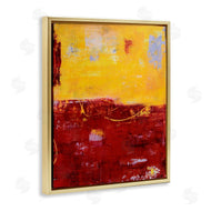 Erin Ashley | Red Yellow Block Horizon Line