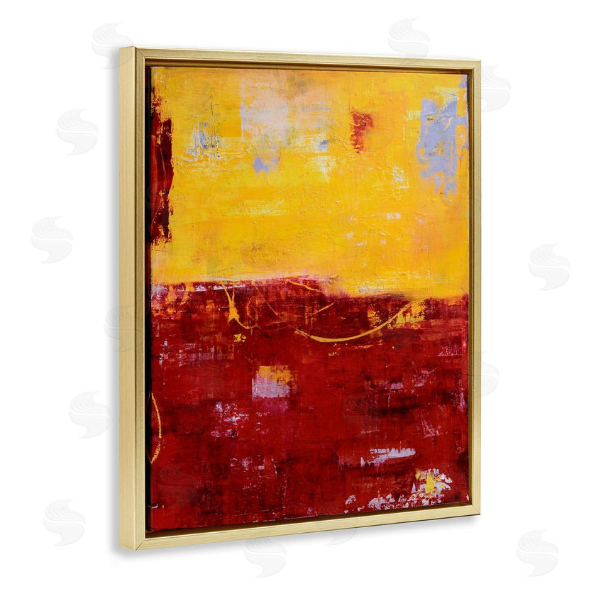 Erin Ashley | Red Yellow Block Horizon Line