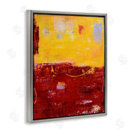 Erin Ashley | Red Yellow Block Horizon Line