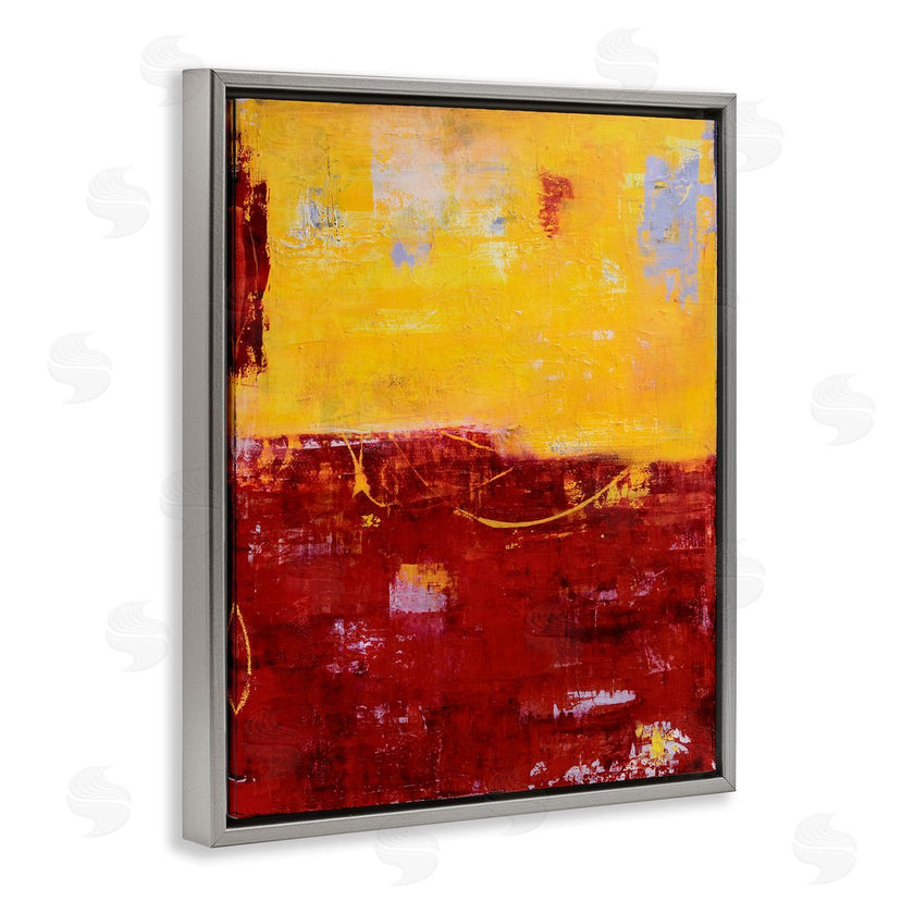 Erin Ashley | Red Yellow Block Horizon Line