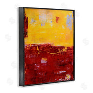 Erin Ashley | Red Yellow Block Horizon Line