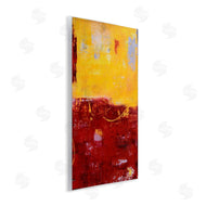 Erin Ashley | Red Yellow Block Horizon Line