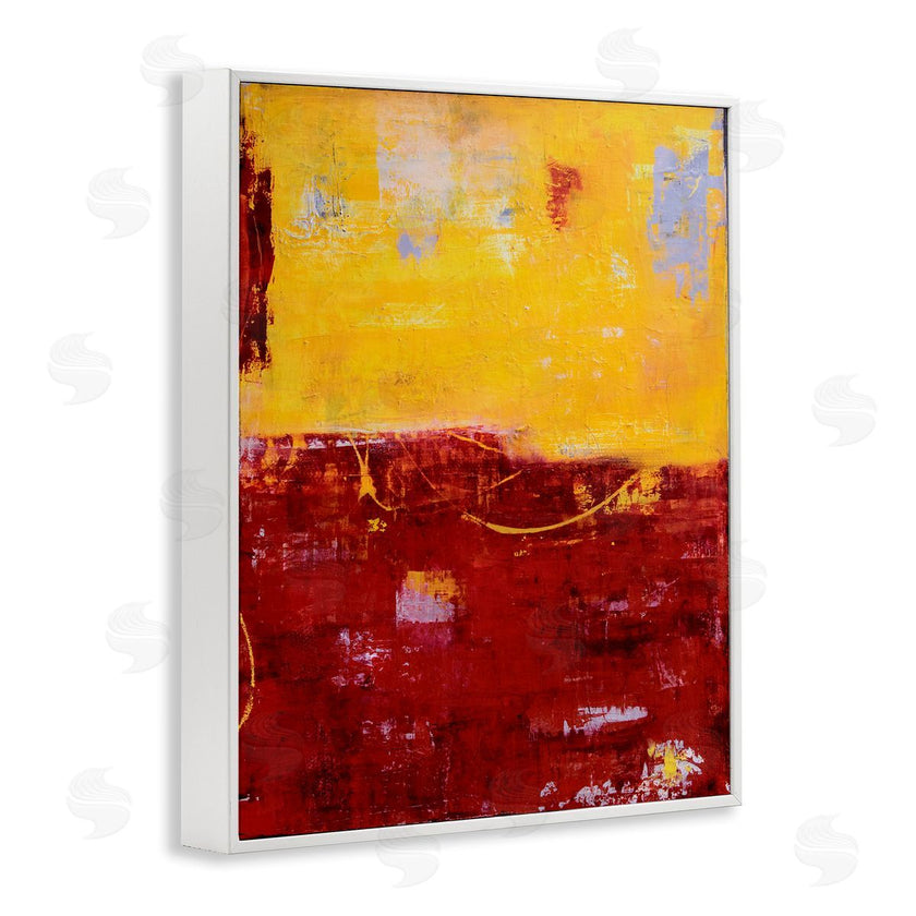 Erin Ashley | Red Yellow Block Horizon Line