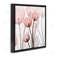 Albert Koetsier | Red Floral Silhouettes Modern Photograph