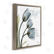 Albert Koetsier | Tulip Silhouettes with Faith Quote