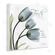 Albert Koetsier | Tulip Silhouettes with Faith Quote