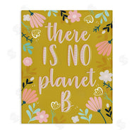 Angela Nickeas | No Planet B Floral Border Illustration