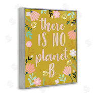 Angela Nickeas | No Planet B Floral Border Illustration