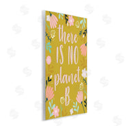 Angela Nickeas | No Planet B Floral Border Illustration