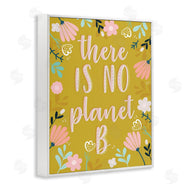 Angela Nickeas | No Planet B Floral Border Illustration