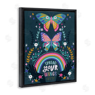 Angela Nickeas | Spread Your Wings Butterfly Quote