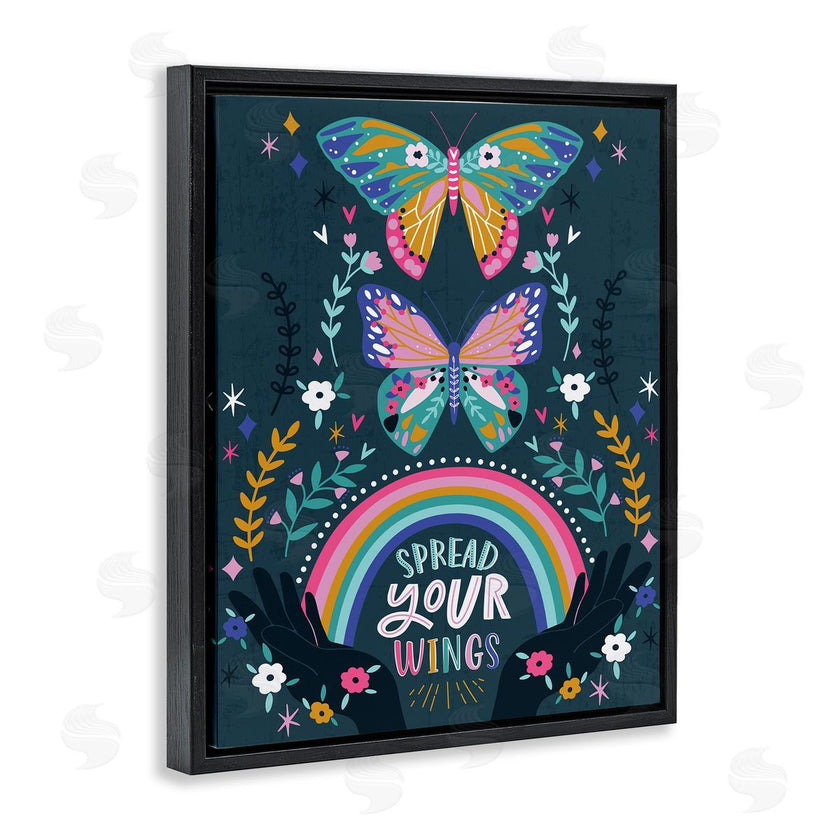 Angela Nickeas | Spread Your Wings Butterfly Quote