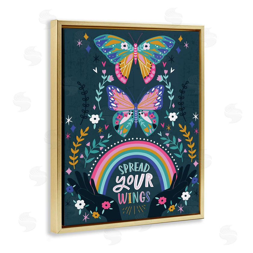 Angela Nickeas | Spread Your Wings Butterfly Quote
