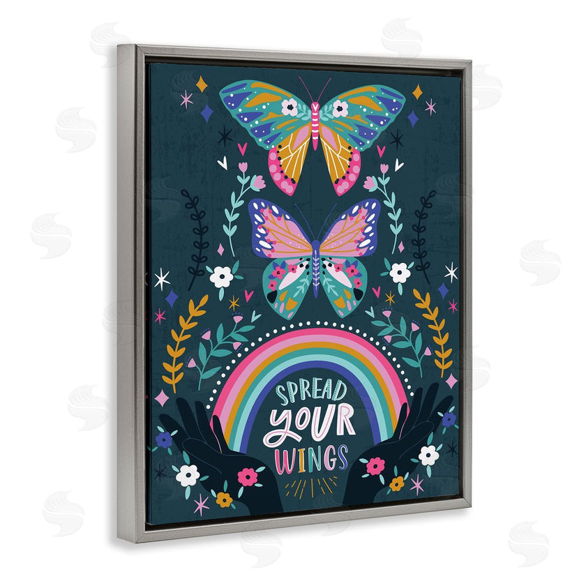 Angela Nickeas | Spread Your Wings Butterfly Quote