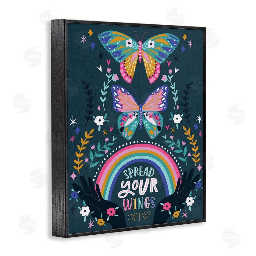 Angela Nickeas | Spread Your Wings Butterfly Quote