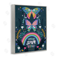 Angela Nickeas | Spread Your Wings Butterfly Quote