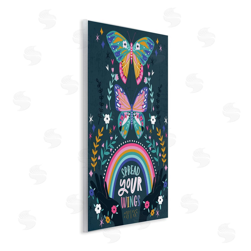 Angela Nickeas | Spread Your Wings Butterfly Quote