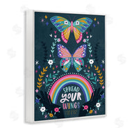 Angela Nickeas | Spread Your Wings Butterfly Quote