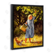 Jim Daly | Country Girl Reaching for Apple
