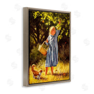 Jim Daly | Country Girl Reaching for Apple