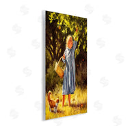 Jim Daly | Country Girl Reaching for Apple