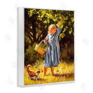 Jim Daly | Country Girl Reaching for Apple