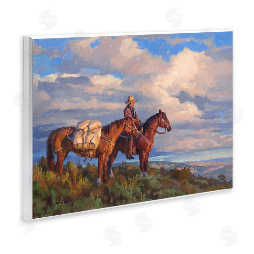 Chad Poppleton | Cowboy with Horses Countryside