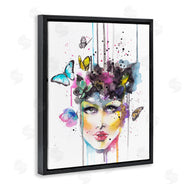 Elisaveta Stoilova | Abstract Female Butterfly Portrait