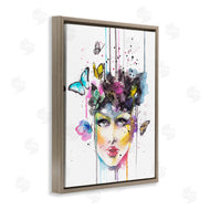 Elisaveta Stoilova | Abstract Female Butterfly Portrait