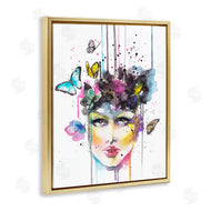 Elisaveta Stoilova | Abstract Female Butterfly Portrait