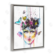 Elisaveta Stoilova | Abstract Female Butterfly Portrait