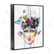 Elisaveta Stoilova | Abstract Female Butterfly Portrait