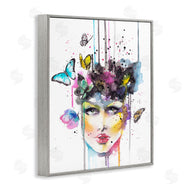 Elisaveta Stoilova | Abstract Female Butterfly Portrait