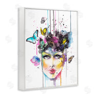 Elisaveta Stoilova | Abstract Female Butterfly Portrait